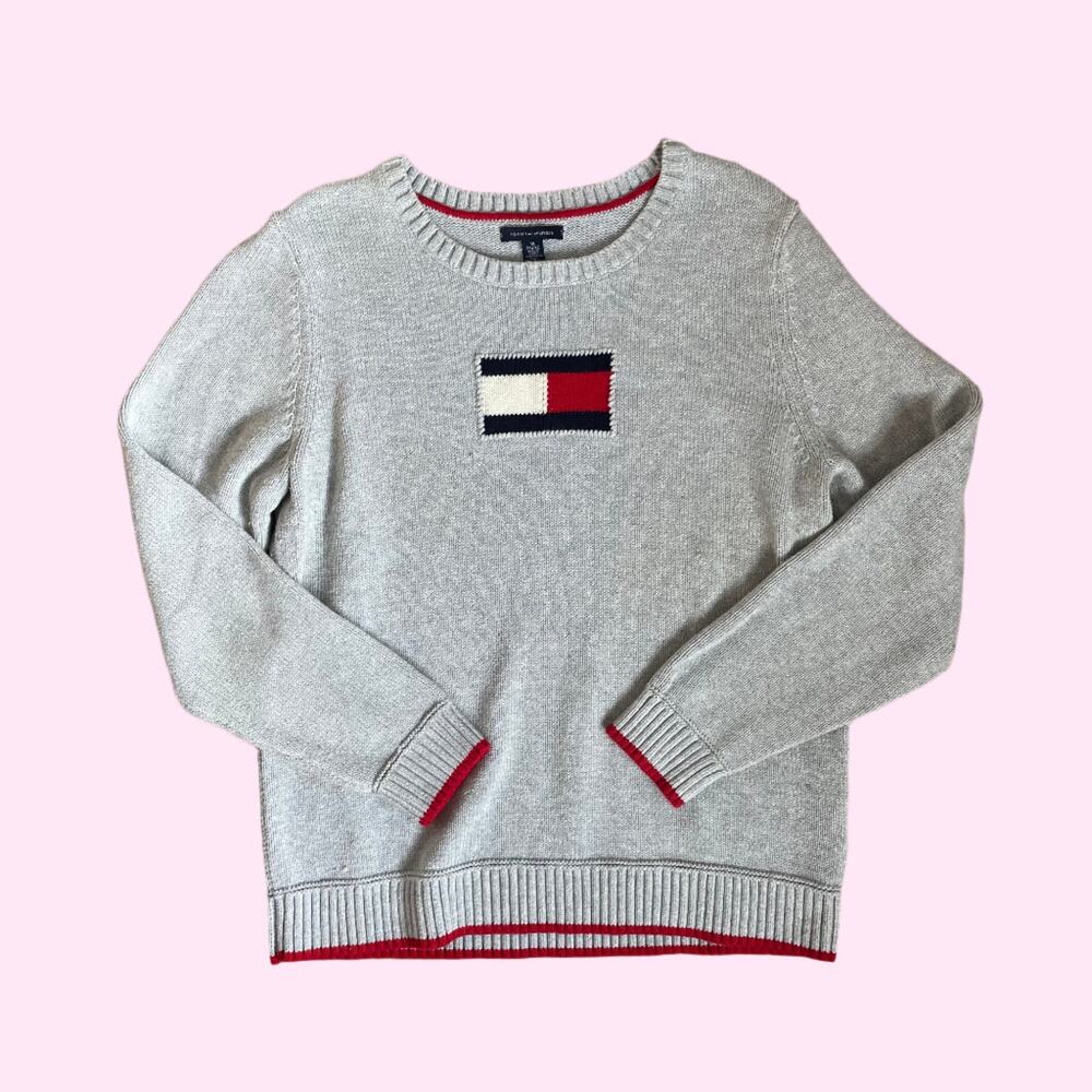 Vintage Tommy Hilfiger Crew Neck Logo Sweater